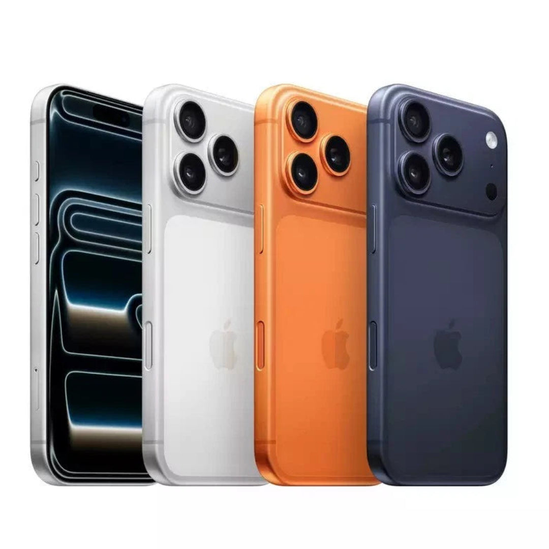 Refurbished Apple iPhone 17 Pro 5G with sleek design, triple camera system, and modern display, SIM free for versatile connectivity.