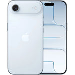 Refurbished Apple iPhone 17 Air 5G with sleek design, showing the front display and side buttons in a natural setting.