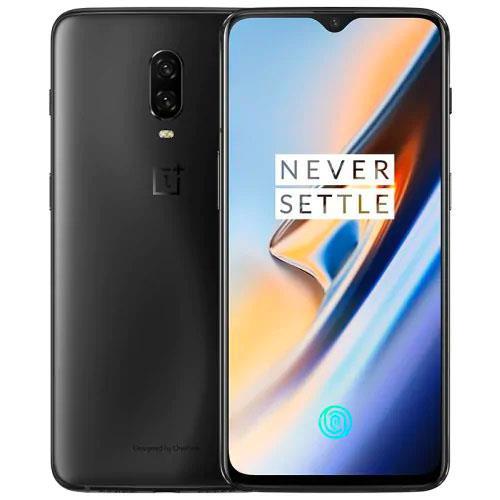 OnePlus 6T 128GB Midnight Black (Ghost Image) Unlocked Refurb Good