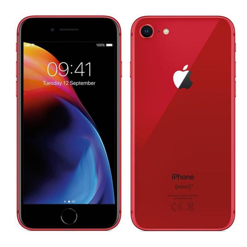 Refurbished Apple iPhone 7 SIM free by Handtec, showing the front view with screen and home button.