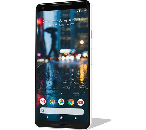 Google Pixel 2 XL 64GB Black & White Unlocked Refurbished Pristine