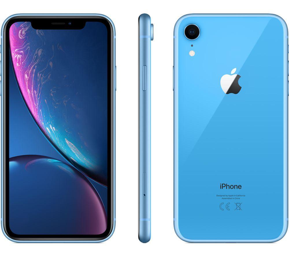 Apple iPhone XR 256GB Unlocked Blue Refurbished Excellent – Handtec