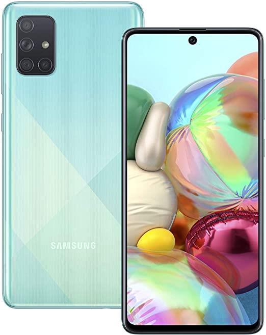 Samsung Galaxy A71 128GB Prism Crush Blue Unlocked Refurbished Pristine