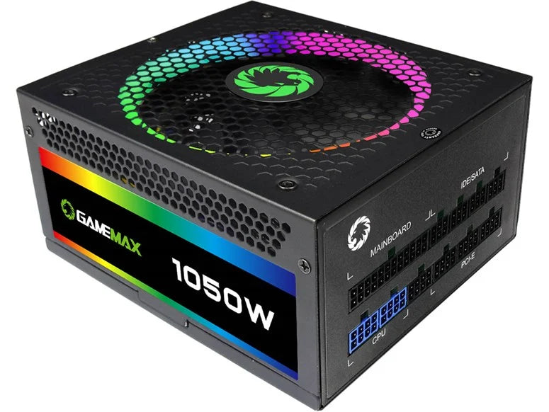 GameMax RGB 1050W Modular Power Supply 80 Plus Gold – Handtec