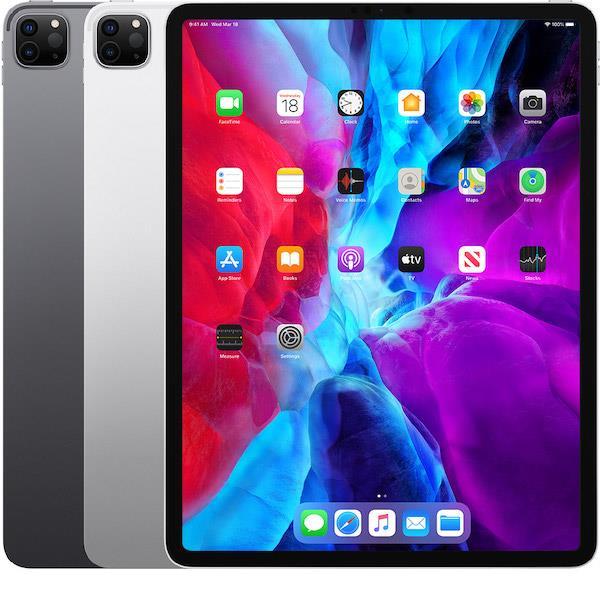 Apple iPad Pro 12.9 (2020) 128GB WiFi + Cellular Silver Refurbished Excellent