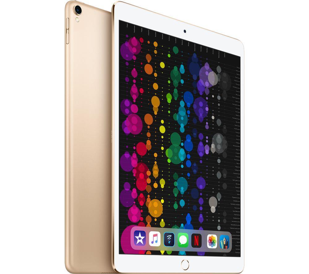 Apple iPad Pro 10.5 (2017) 256GB WiFi + Cellular Gold Refurbished Excellent