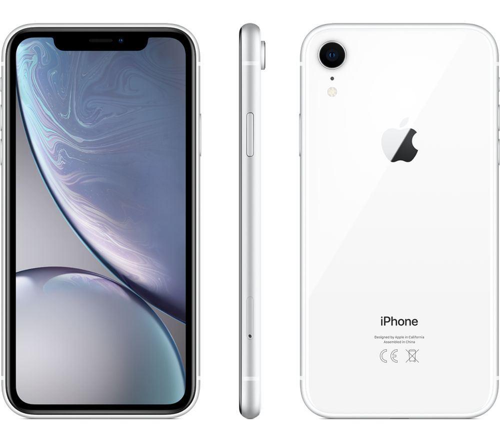 Apple iPhone XR 256GB Unlocked White Refurbished Pristine – Handtec