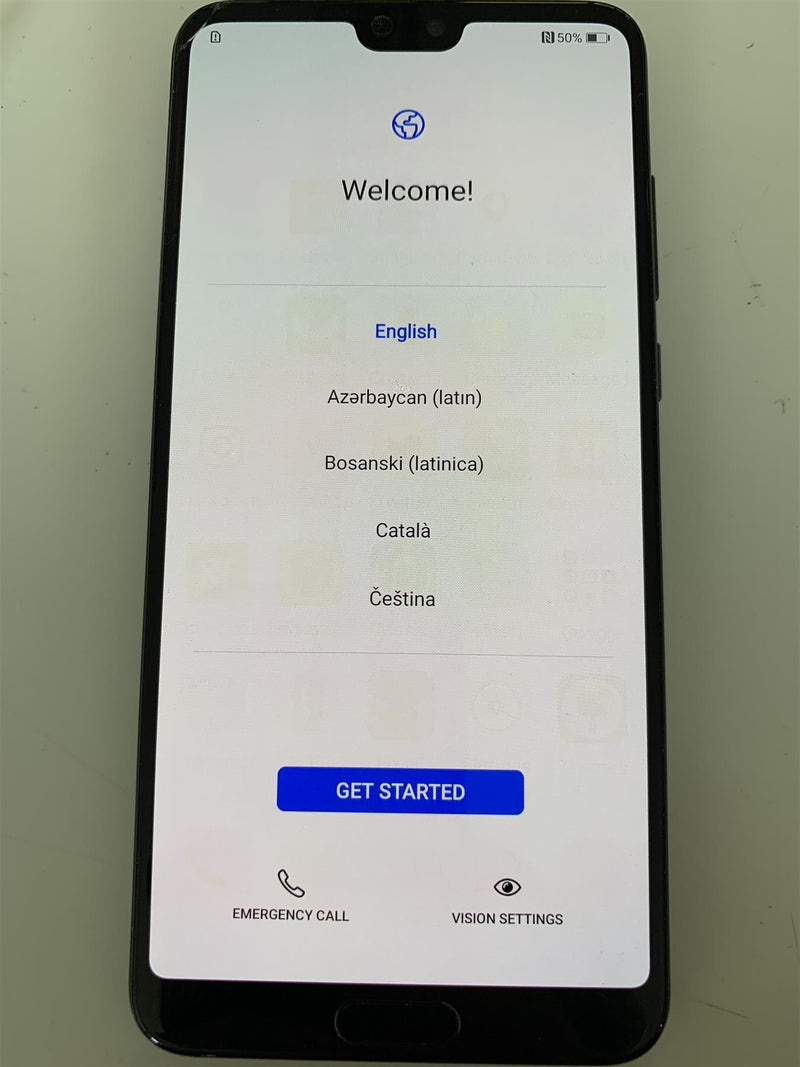 Huawei P20 Pro 128GB Black Unlocked Used