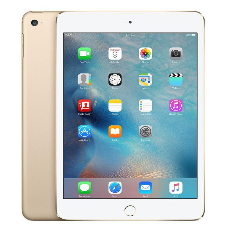 Apple iPad Mini 4 128GB WiFi Gold Refurbished Excellent