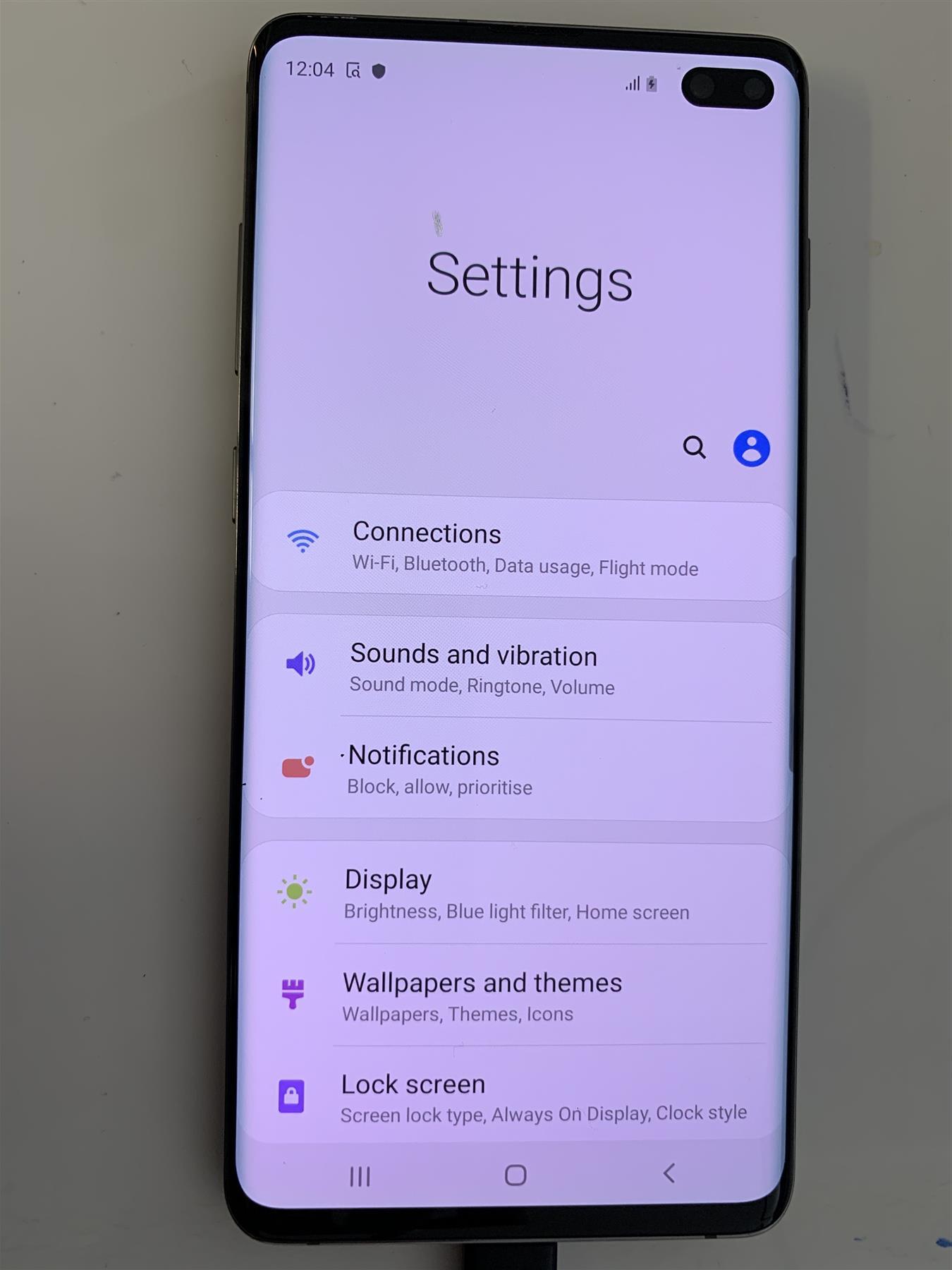 Samsung Galaxy S10 Plus 512GB Ceramic Black - Used