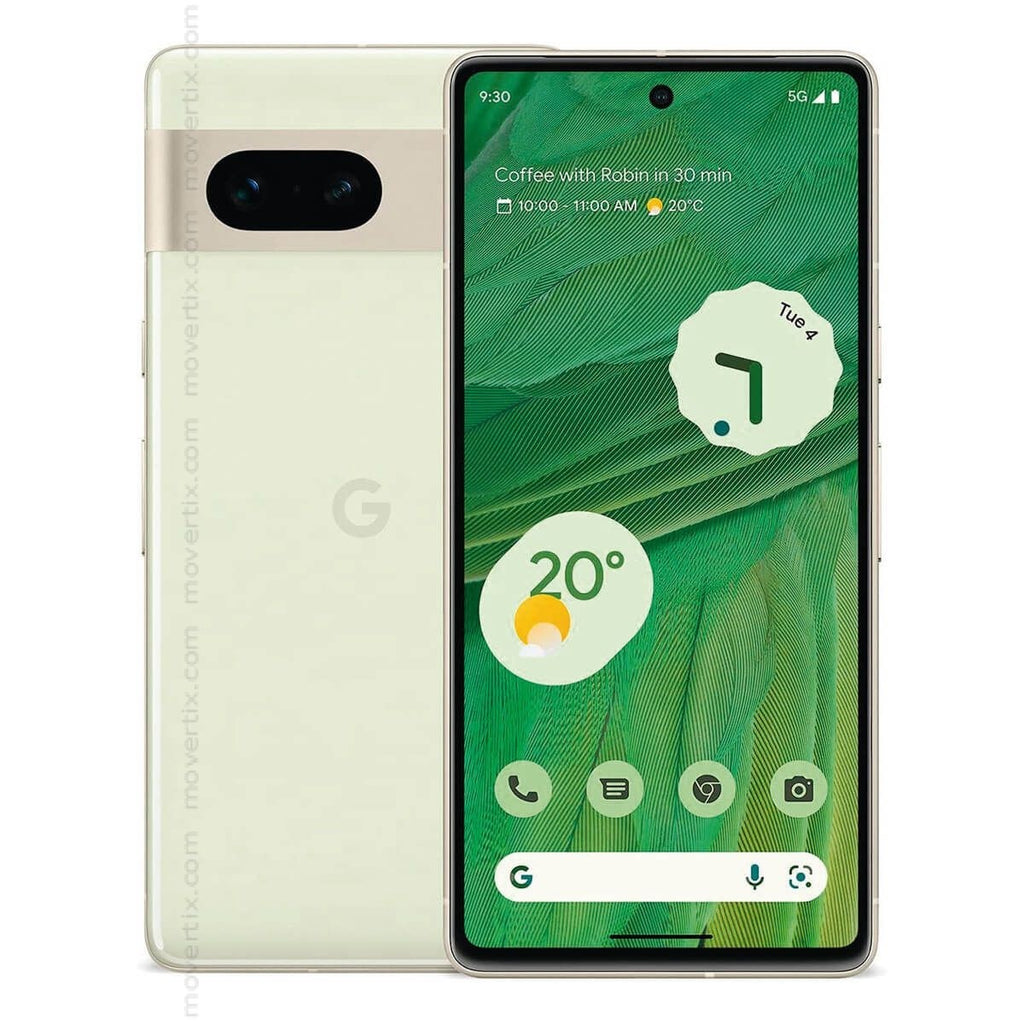 Google Pixel 7 (5G) 128GB, Lemongrass- Unlocked Refurbished Pristine ...