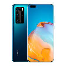 Refurbished Samsung smartphone with Huawei P40 Pro variant, showing the front screen and sleek design.