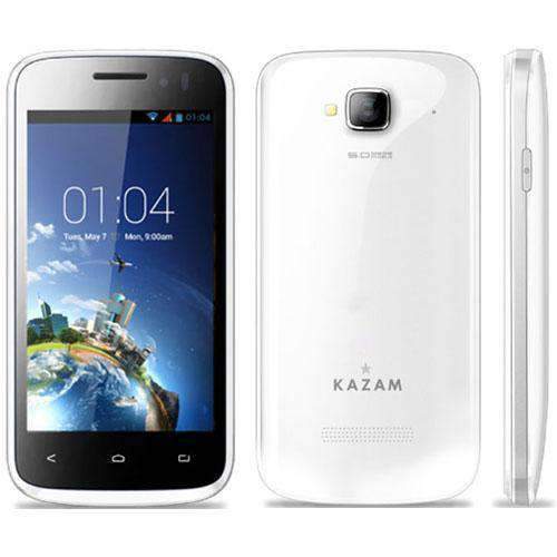 Kazam Trooper X4.0 Dual SIM - White Sim Free cheap