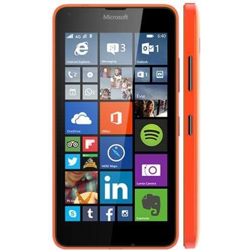 Microsoft Lumia 640 LTE Orange Unlocked - Refurbished Excellent