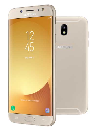 Samsung Galaxy J7 (2017) 16GB Gold (Ghost Image) Unlocked Refurbished Good