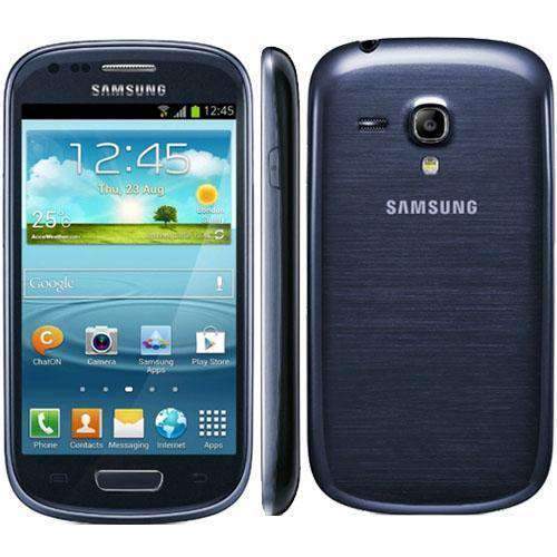 Samsung Galaxy S3 Mini 8GB NFC Pebble Blue Unlocked - Refurbished Very Good Sim Free cheap